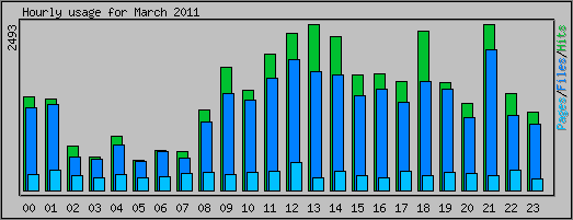 Hourly usage