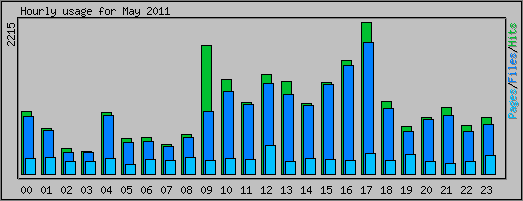 Hourly usage